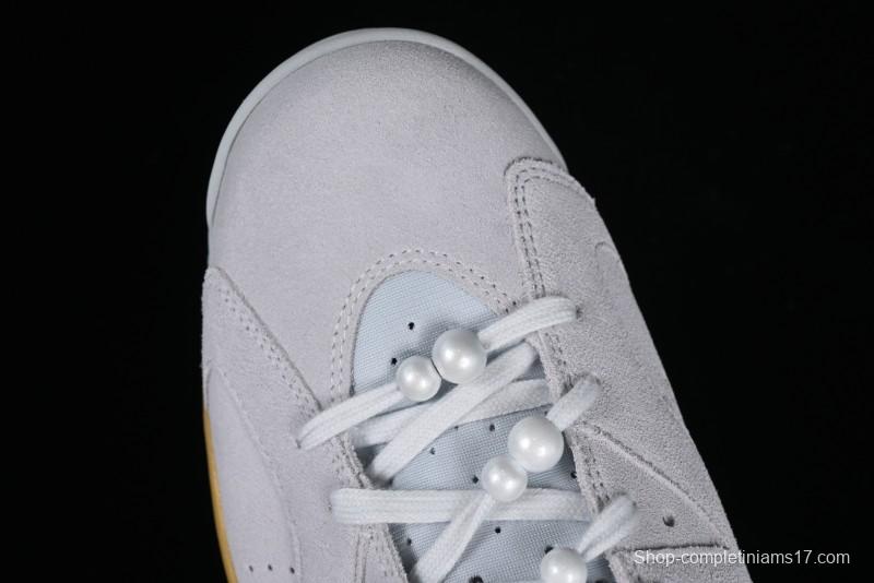 Nike Air Jordan 6 Retro Paris Olympics Sneakers with Metallic Gold Accents - DQ4914-074