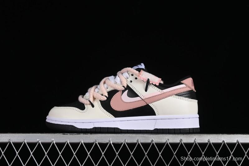 Nike Dunk Low White Dream Garden Black White SB Low Top Casual Skate Shoes - FD1232-001