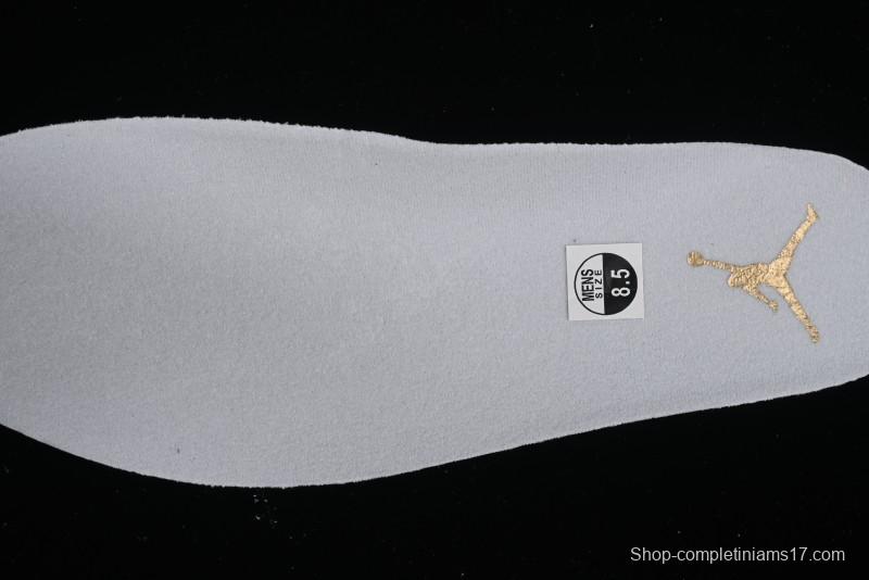 Nike Air Jordan 4 Retro Sneakers with Metallic Gold Design - AQ9129-170