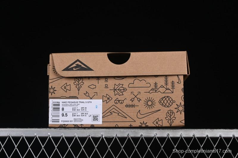 Nike Pegasus Trail 5 Lightweight Comfortable Durable Low-Top Running Shoes - FQ0908-001