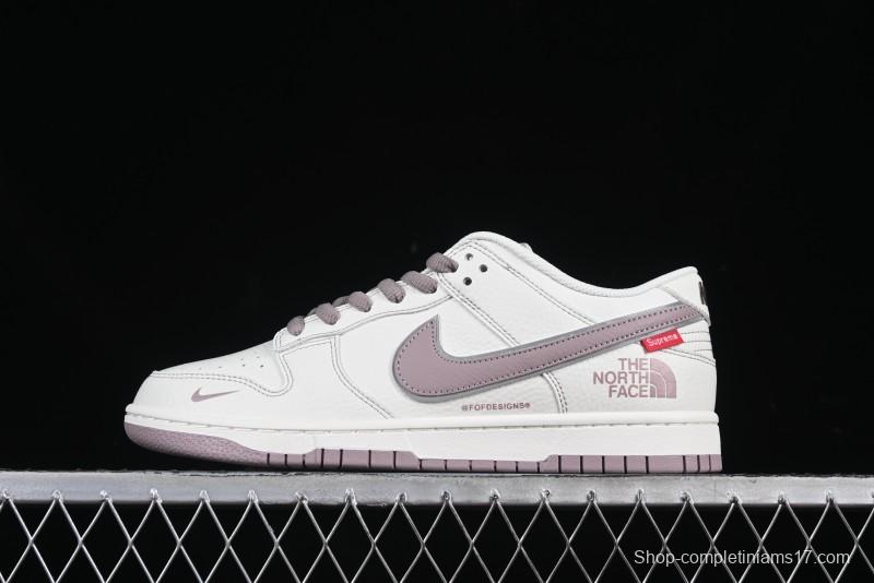 Nike SB Dunk Low Supreme x The North Face Low-Top Casual Skate Shoes - BM0234-507