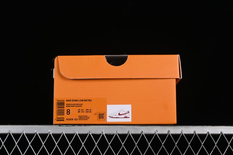Nike SB Dunk Low Valentine's Day Limited Edition - Cherry Valentine Anniversary High-End Custom Low-Top Casual Sneakers - XX2025-312