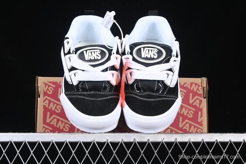 Vans Knu Skool DR Black White New Series Chunky Sneakers - VN000CZUVE9