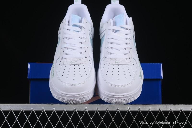 Nike Air Force 1'07 Low "Octopus Brother" SpongeBob Comic Series Squidward Middle East Casual Sneakers - FB8971-060