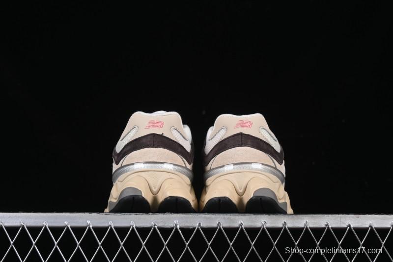 New Balance NB9060 Series Retro Casual Running Shoes with ABZORB Cushioning - U9060FLP