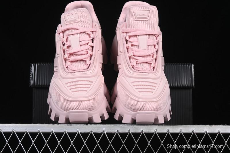 Prada Cloudbust Air Thunder Lifestyle Low-Top Sneakers with Anti-Slip and Wear-Resistant Design - 1E819L