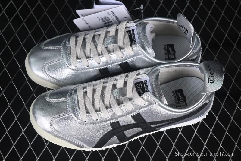 Onitsuka Tiger Mexico 66 Low-Top Leather Sneakers for Casual Running and Leisure - 1183B566-020