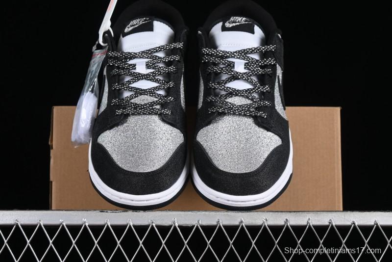 Nike SB Dunk Low Black Starry Sky Anniversary Custom Low-Top Casual Skate Shoes - LW1818-101