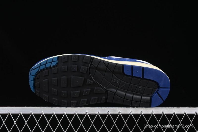 Nike Air Max 1 Retro Running Shoes with Half-Sole Air Cushion - FQ8048-133