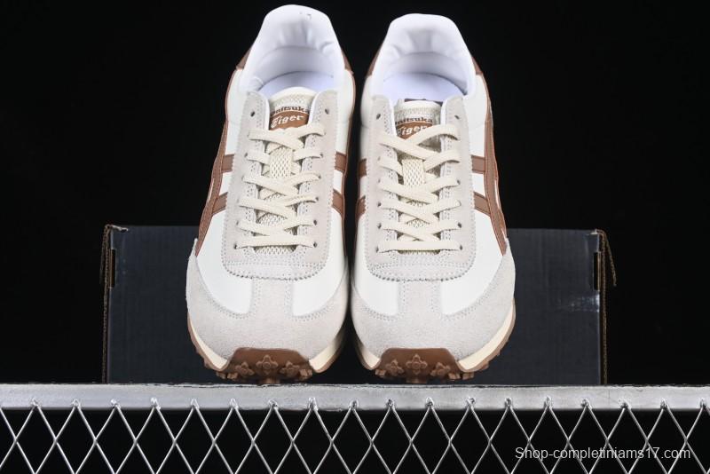 Onitsuka Tiger Serrano Retro Sneakers - White/Brown