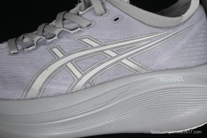 Asics Gel-Nimbus 27 Retro Breathable Casual Shoes Cushioned Men's Durable Running Shoes - 1011B958-020