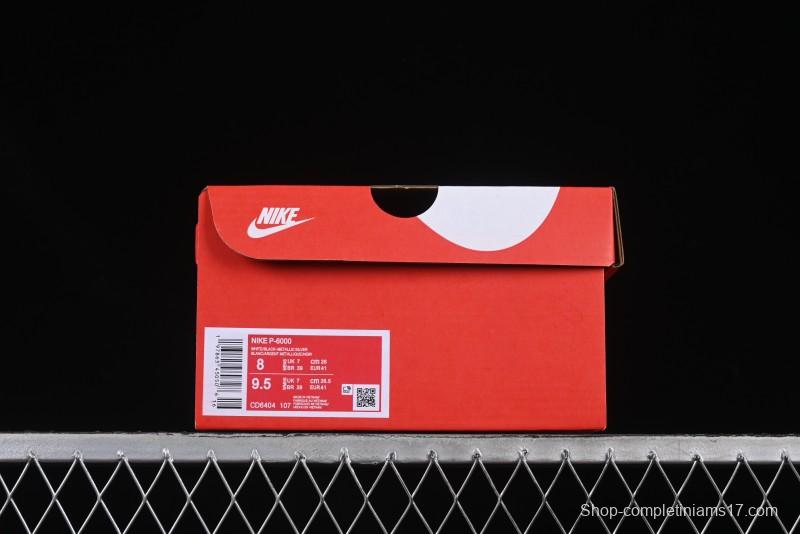 Nike P-6000 Premium Retro Casual Sneakers with Multi-Layer Design - CD6404-107
