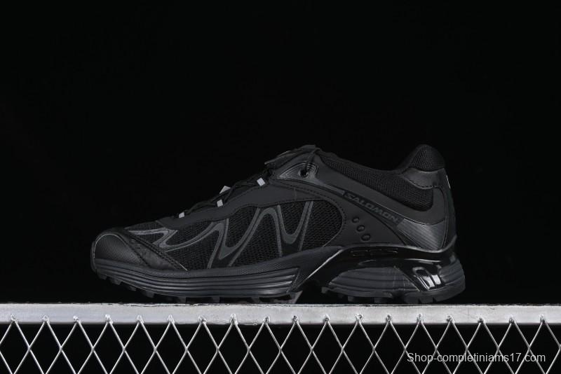 Salomon XT-Wings 2 All-Black Trail Running Sneakers - Sleek Performance and Style