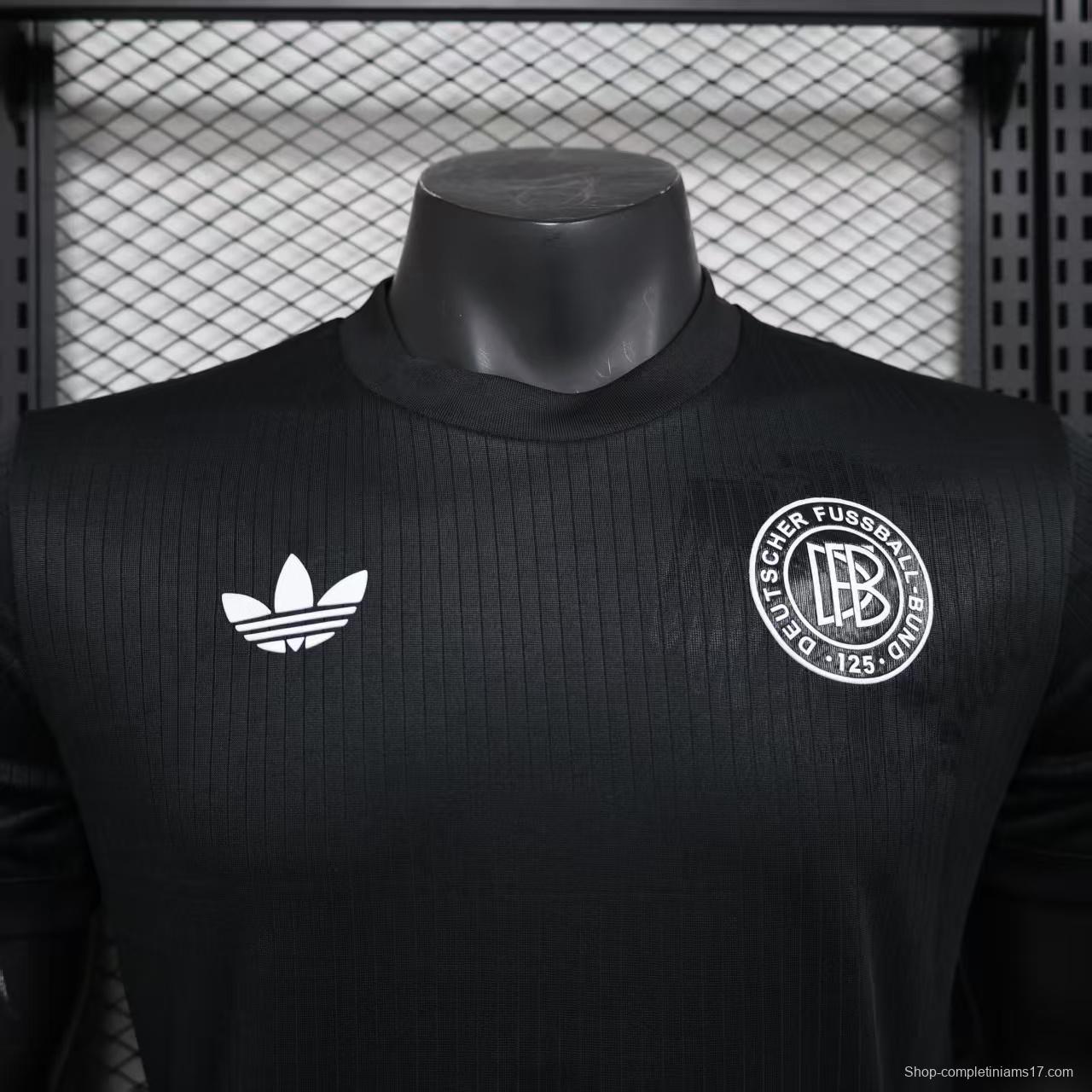 Player Version 2025 Germany Black 125Th Anniversary Jersey
