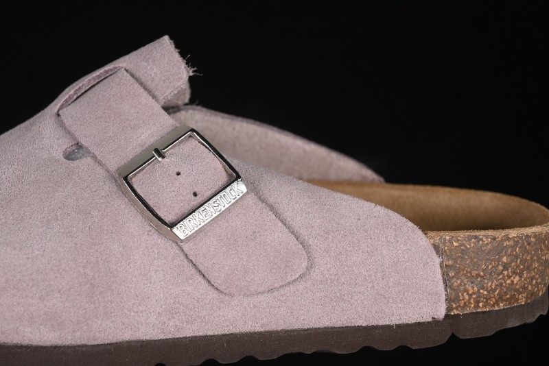 Birkenstock Arizona Soft Footbed Sandals with Suede Leather and Lambswool Lining - G.D4