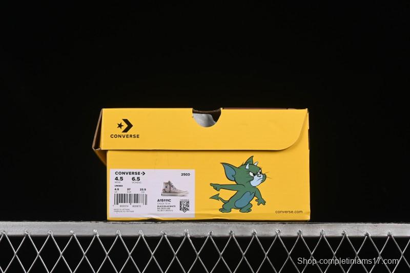 Converse Chuck Taylor All Star 1970s High Top Tom and Jerry Themed Casual Sneakers - A15111C