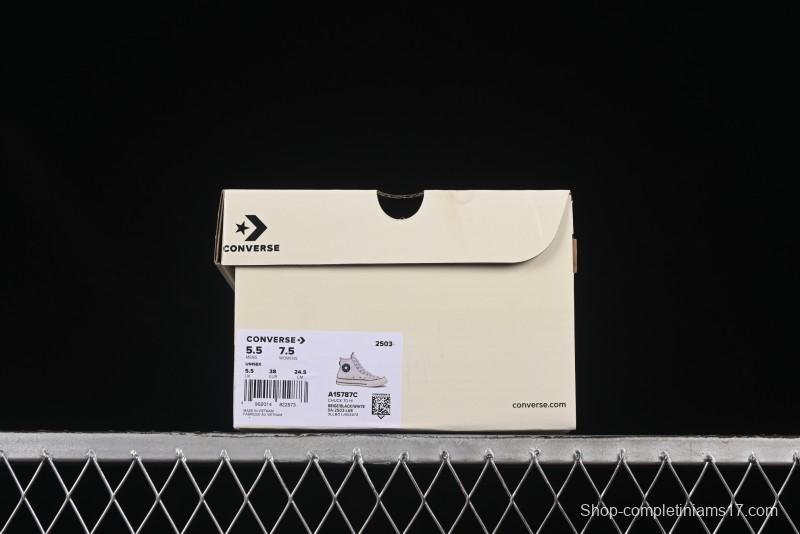 Converse Chuck Taylor All Star 1970s High Top Canvas Sneakers with Noritake Hand-Drawn Elements - A15787C