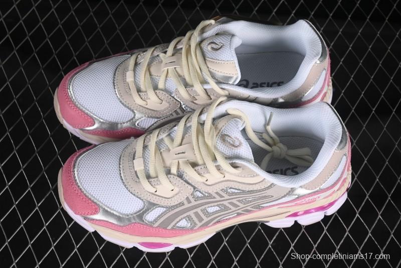 Asics Gel-NYC Retro Breathable Casual Shoes with Cushioning for Men - 1203A383-104