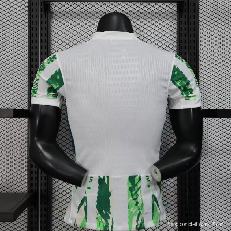 Player Version 2025 Nigeria Green/White Jersey