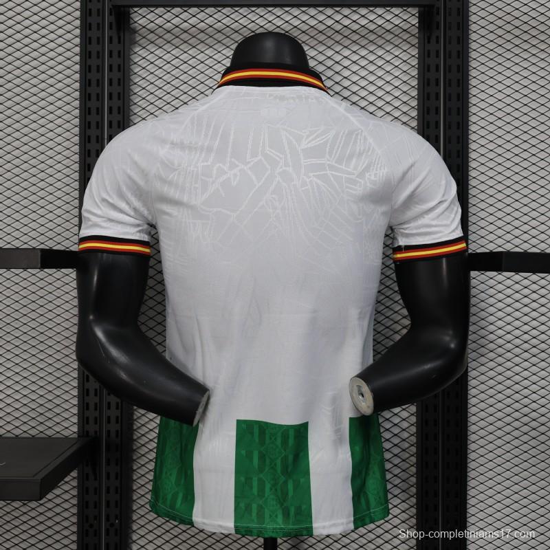 Player Version 25/26 Real Betis Green and White Jersey with Special Edition Design