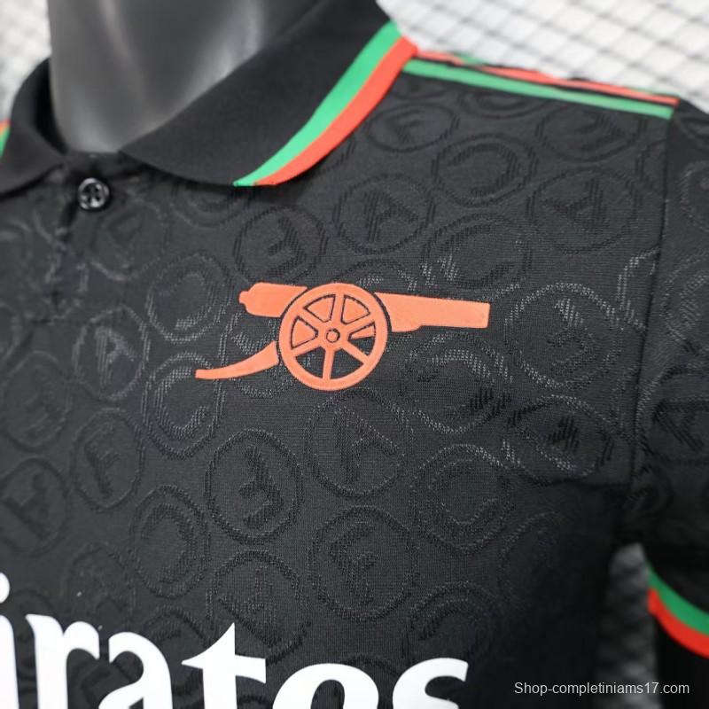 Player Version 25/26 Arsenal Black Special Jersey