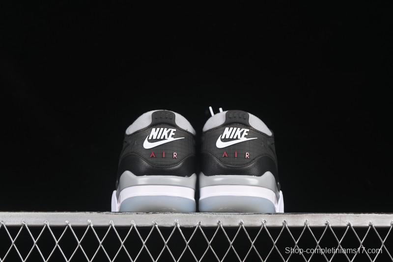 Nike Air Jordan 4 Remastered Sneakers in Black Grey White - HV5184-010