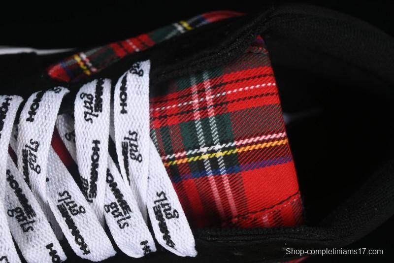 Vans Sk8-Mid Anaheim Collection Scottish Plaid Casual Low-Top Canvas Shoes - VN0A4UWIVNE