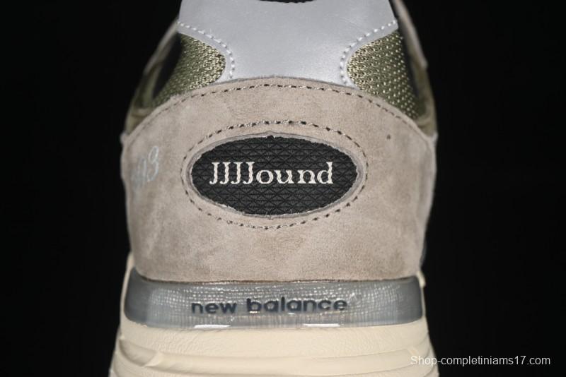 New Balance Made In USA M993 Classic Retro Running Shoes - U993JJ