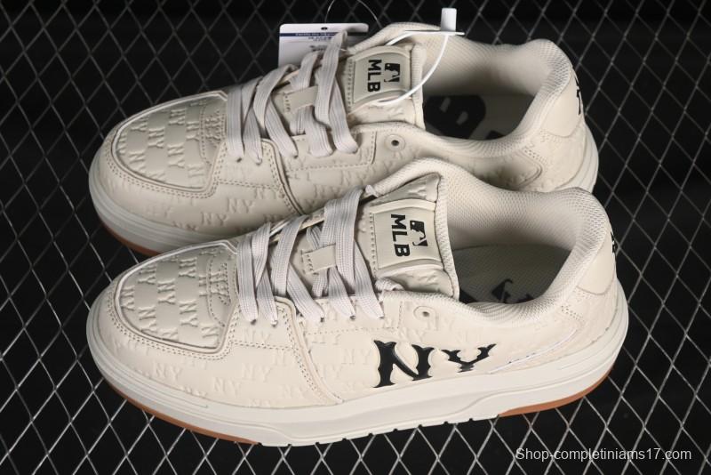 New York Yankees Chunky Liner Mid Denim Monogram Platform Sandals - 3ASXE015N50CRS