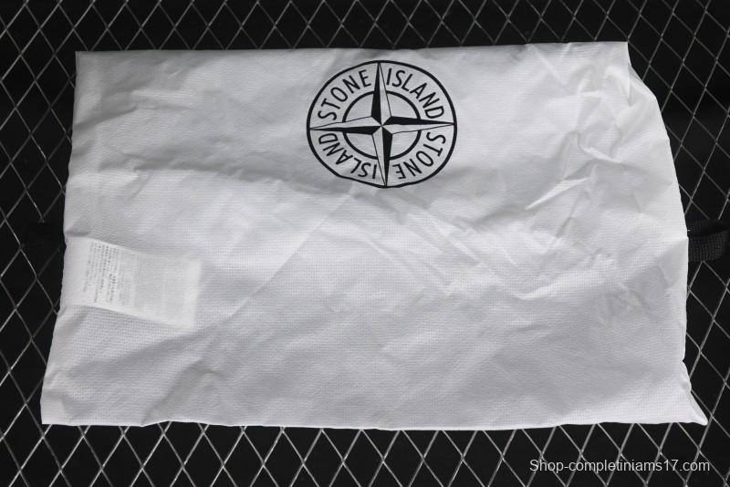 Stone Island Grime Panelled Low-Top Lifestyle Sneakers - 79FWS0303