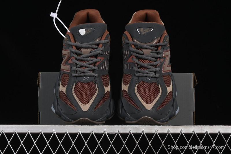 Joe Freshgoods x New Balance 9060 Retro Casual Running Sneakers with ABZORB Cushioning - U9060RFB