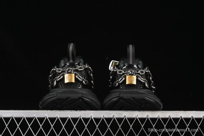 Balenciaga Phantom Sneaker 3XL Running Shoes with Transparent Heel Strap - W3XPL1882