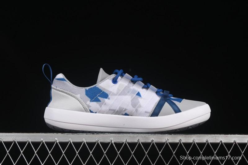 Adidas Climacool Boat Lace Graphic Breathable Cushion Casual Shoes - BA8395