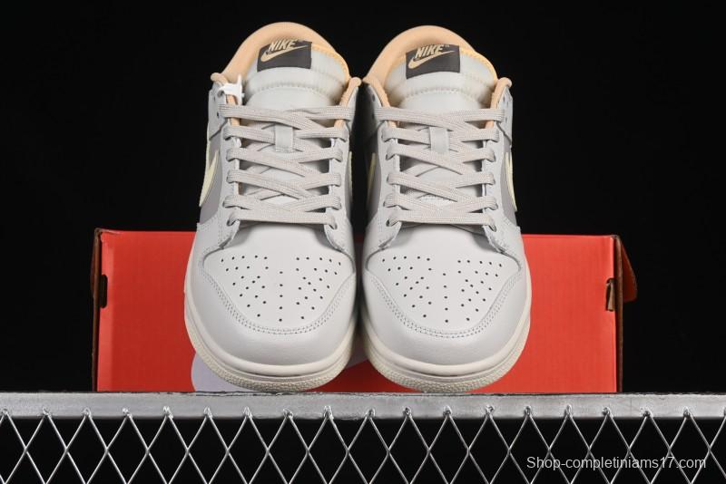 Nike SB Dunk Low Light Grey SB Low Top Casual Skate Shoes - IB4503-072