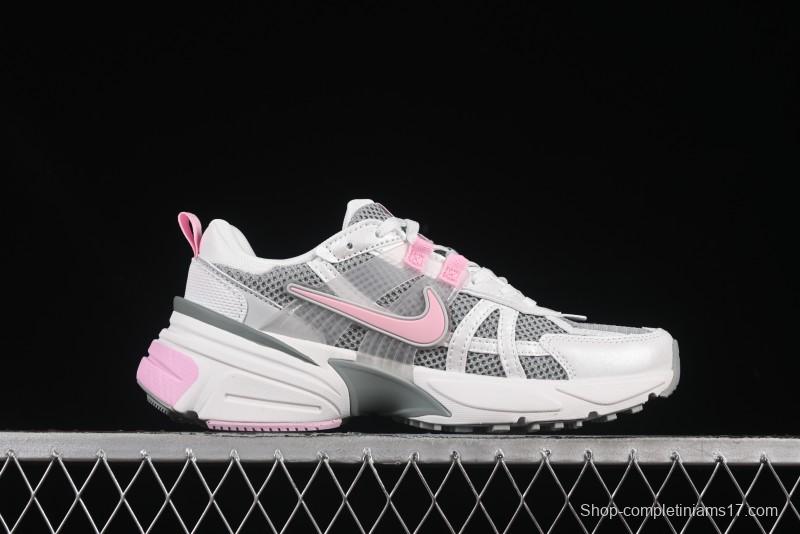 Nike Runtekk V2K Run Cushioned Anti-Slip Retro Low-Top Running Shoes - HQ4046-100