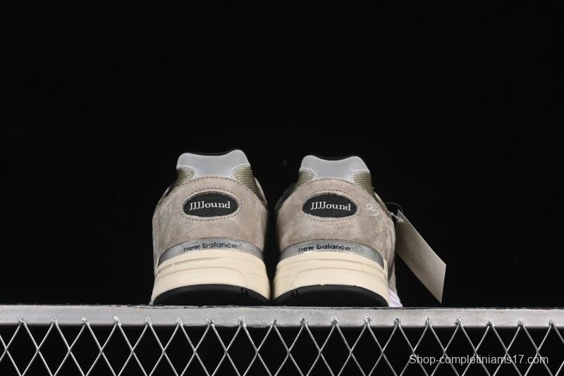 New Balance Made In USA M993 Classic Retro Running Shoes - U993JJ