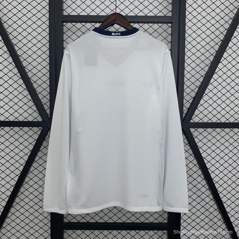 08/09 Retro Manchester United Champions League Away Edition Jersey