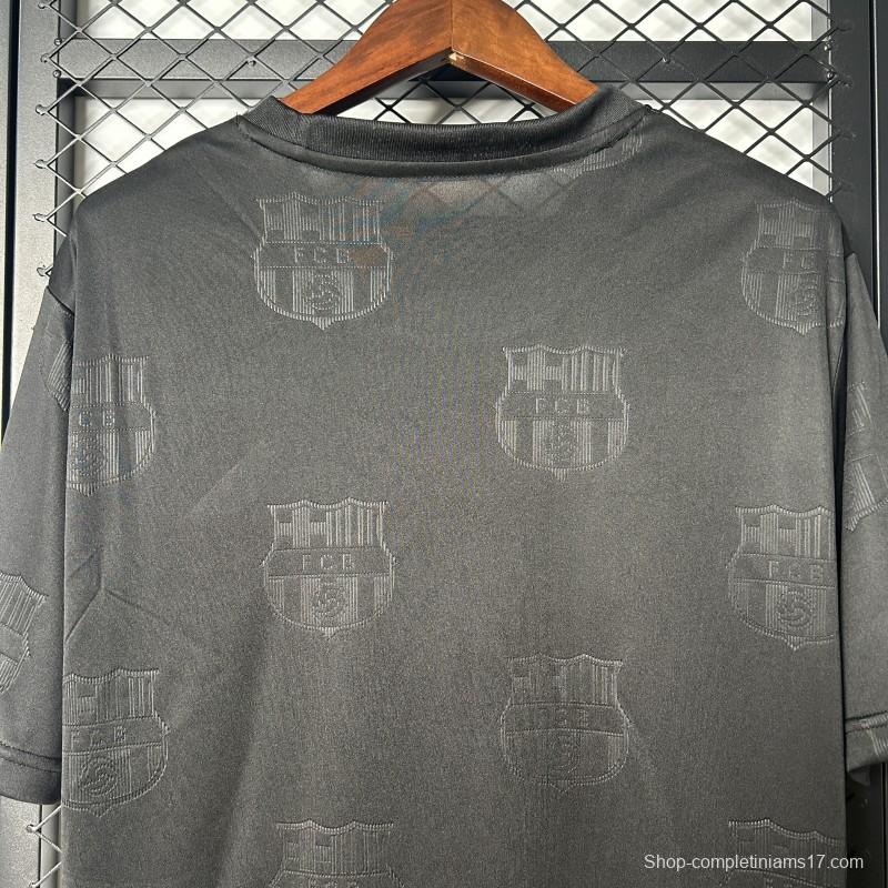 25/26 FC Barcelona Black with Spotify Logo Jersey
