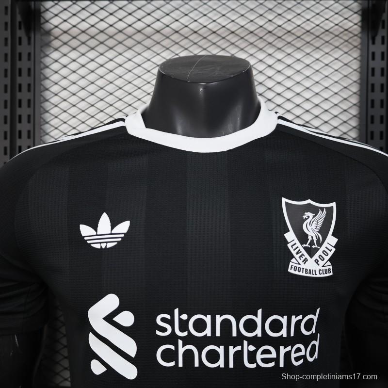 Player Version 25/26 Liverpool Black Goalkeeper Jersey