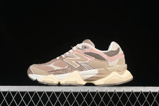 New Balance NB9060 Series Retro Casual Running Shoes with ABZORB Cushioning - U9060NTB