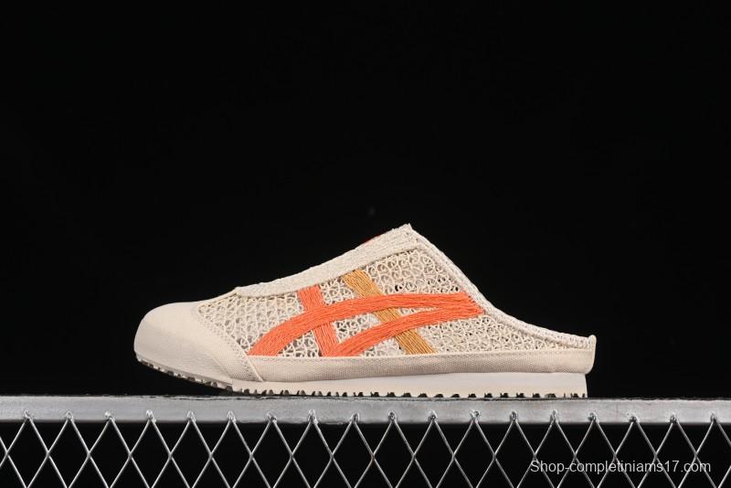 Onitsuka Tiger Mexico 66 Sabot Slip-On Sneakers with Breathable Mesh Upper - 1183C123-251