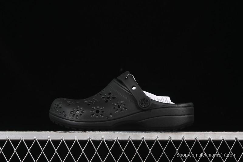 Crocs Classic Clog Two-Way Beach Sandals with Ventilation Holes - B.D4