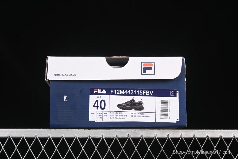 Fila Heritage Fluid Cat Paw 5.0 Vintage Lace-Up Dad Shoes - F12M442115FBV