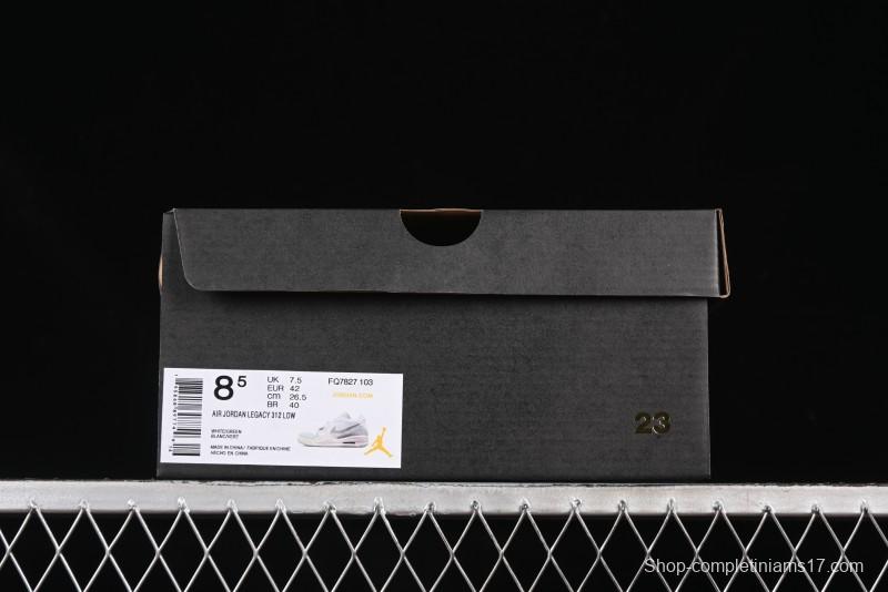 Nike Air Jordan Legacy 312 Low Retro Sneakers with Triple Strap Design - FQ7827-103