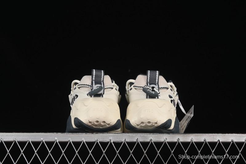 Fila Heritage Fluid Cat Paw 5.0 Retro Dad Shoes with Lace-Up Design - F12W432101FSH