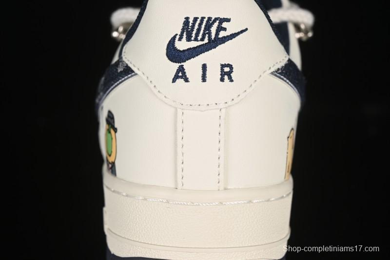 Nike Air Force 1 '07 Low x Capybara "Pour milkBape" Casual Sneakers - LV0506-110