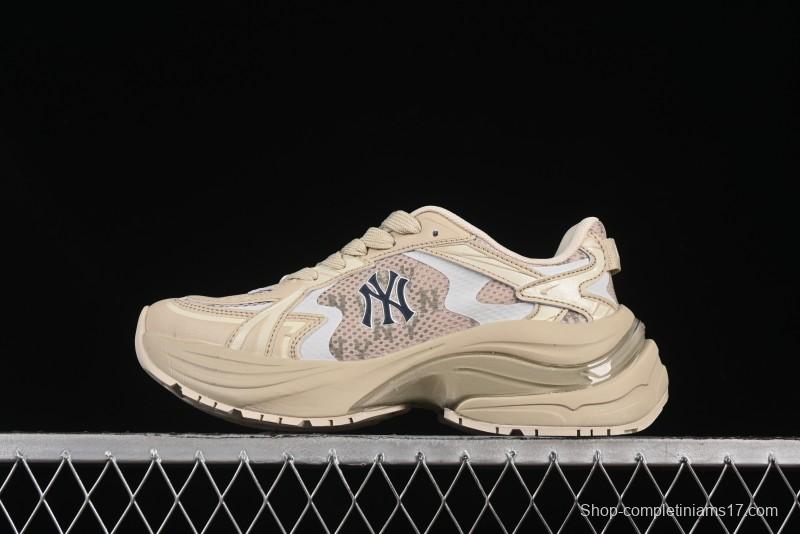New York Yankees MLB Chunky Curve Runner Monogram Thick Sole Casual Running Shoes - 3ARNSPL5N50SAS