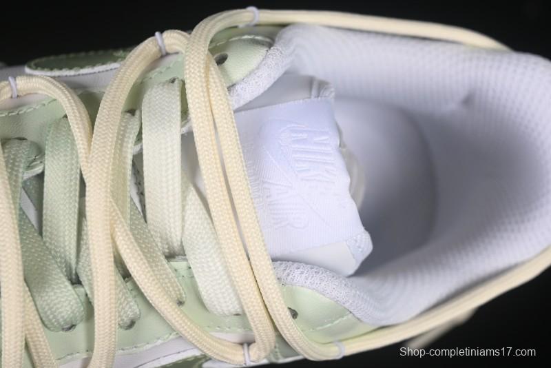 Nike Air Force 1'07 Low "Green Love" 520 Limited Edition Casual Sneakers with Small Green Heart Design - DH2920-111