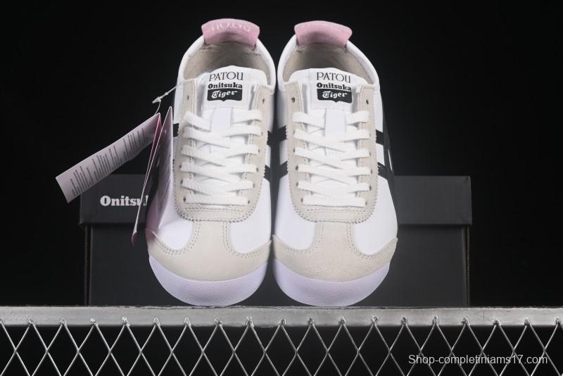 Onitsuka Tiger Mexico 66 Low-Top Leather Sneakers for Casual Running - 1183C380-100