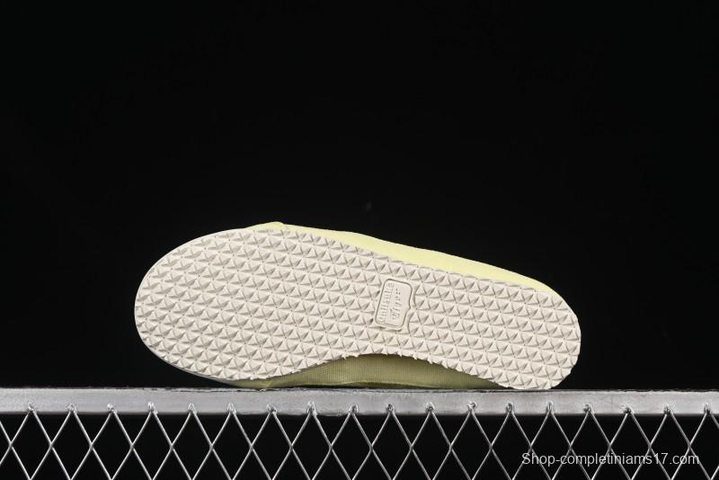 Onitsuka Tiger Mexico 66 Sabot Slip-On Sneakers with Breathable Mesh Upper - 1183A707-750